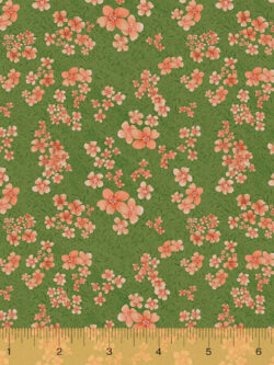 Quilting Cotton - Four Seasons - Spring Blooms - Grass