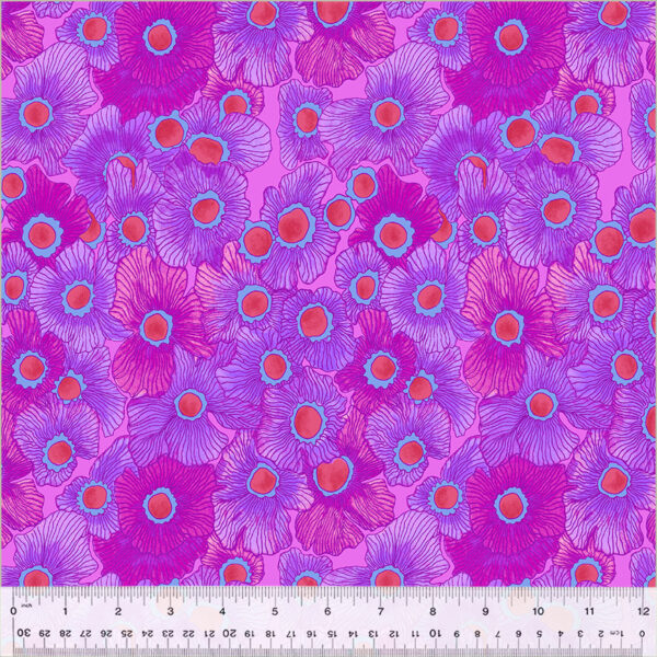 Quilting Cotton - Goodness Gracious! - Back in the Day - Purple