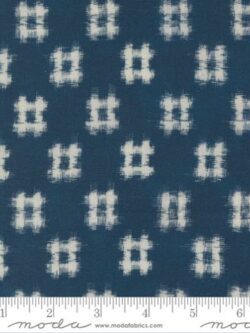 Quilting Cotton - Indigo Blooming - Igeta - Navy