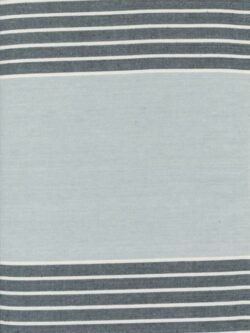 Panache Cotton Toweling - Narrow Stripe - Grey