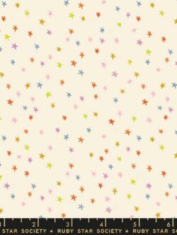 Quilting Cotton - Ruby Star - Starry Mini - Rainbow