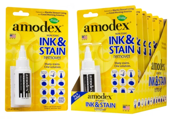 Amodex Ink & Stain Remover - 1 fl oz. bottle