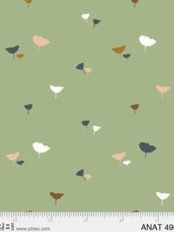 Quilting Cotton - Au Naturel - Ginko - Green