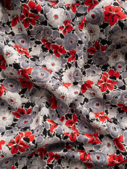 Lady McElroy – Viscose Twill - Winter Flowerbed