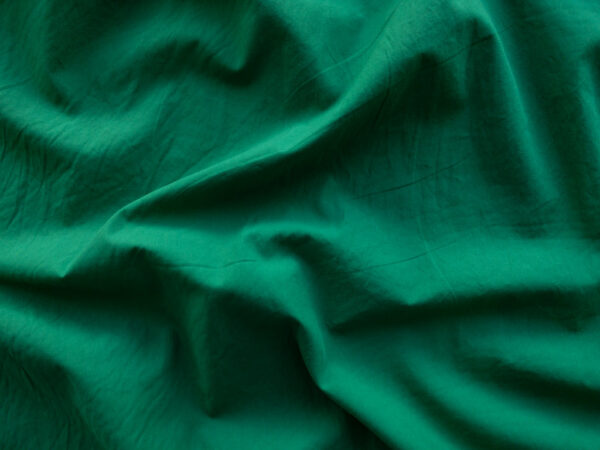 Washed Cotton Poplin - Emerald