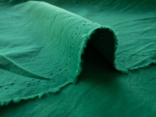 Washed Cotton Poplin - Emerald