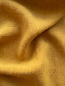 Sahara Washed Linen - Dark Mustard