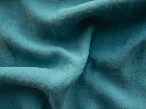 Sandwashed Linen Twill - Ocean