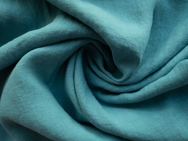 Sandwashed Linen Twill - Ocean