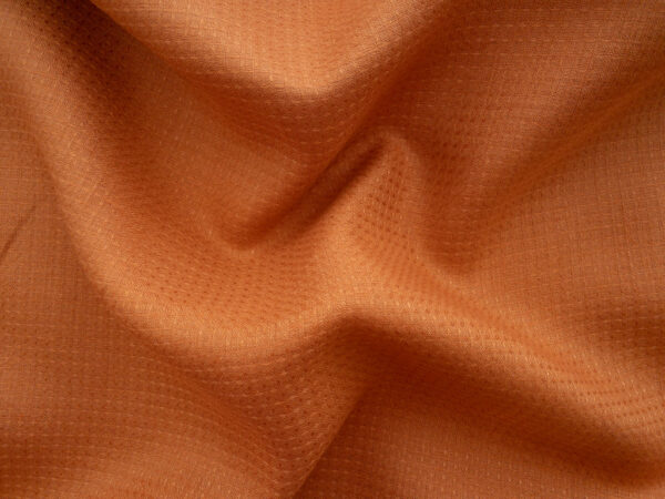 Designer Deadstock – Textured Linen - Diamond - Marmalade