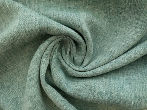 Yarn Dyed Two-Tone Linen - Clover