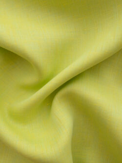 Yarn Dyed Two-Tone Linen - Lemon Lime