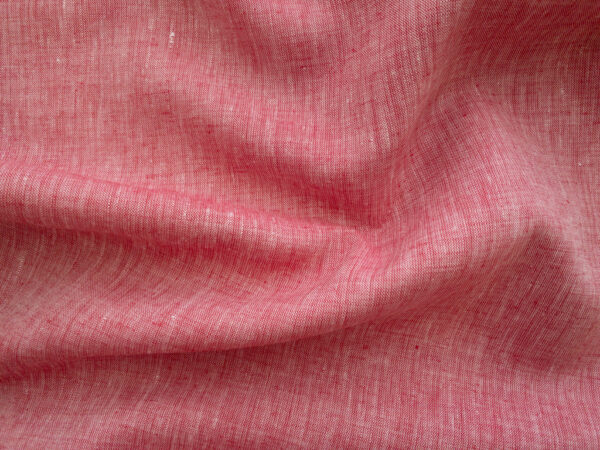 Yarn Dyed Two-Tone Linen - Candy Cane