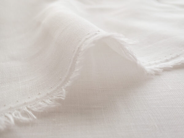 Linen 106" Wide - White