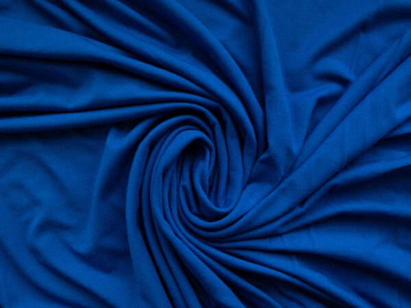 Bamboo Rayon Jersey - Cobalt