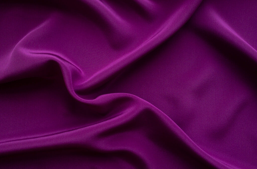 Designer Deadstock – Silk Crepe de Chine – Magenta