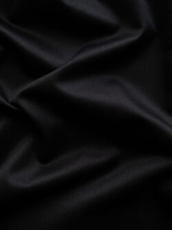 Designer Deadstock - Cotton Twill - Black Licorice