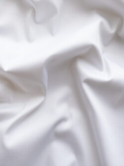 Designer Deadstock - Cotton/Spandex Stretch Twill - Optic White