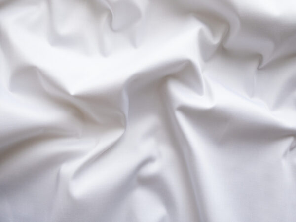 Designer Deadstock - Cotton/Spandex Stretch Twill - Optic White