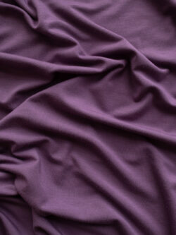 Designer Deadstock - Bamboo/Spandex Jersey - Dark Mauve