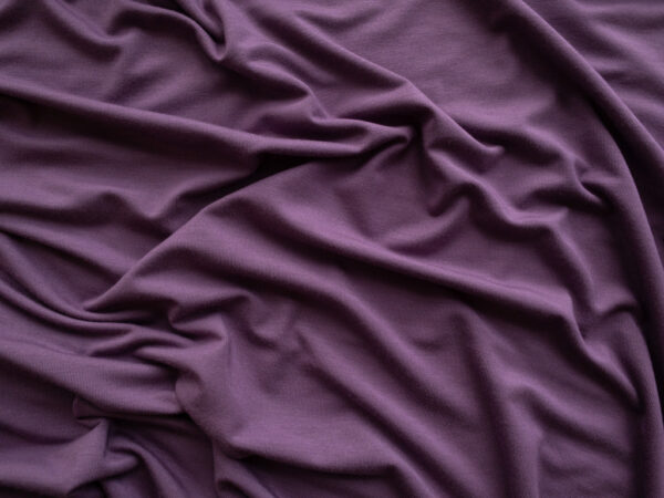 Designer Deadstock - Bamboo/Spandex Jersey - Dark Mauve