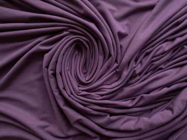 Designer Deadstock - Bamboo/Spandex Jersey - Dark Mauve