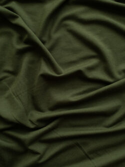 Designer Deadstock - Bamboo/Spandex Jersey - Olive Green