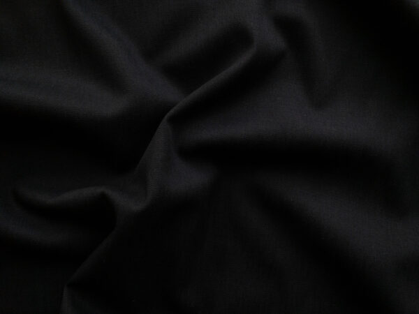 Designer Deadstock - Linen/Cotton Twill - Black