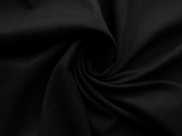 Designer Deadstock - Linen/Cotton Twill - Black