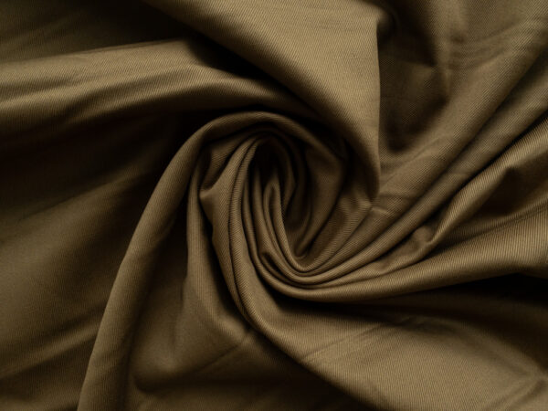 British Designer Deadstock - Cotton Twill - Camel