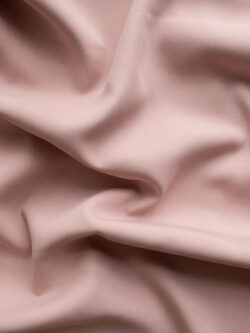 British Designer Deadstock - Rayon/Cupro Twill - Blush