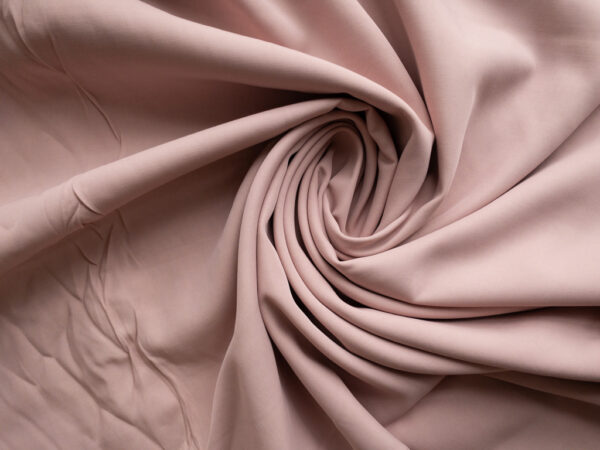 British Designer Deadstock - Rayon/Cupro Twill - Blush