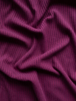 Amour Vert – Modal/Spandex 4x3 Rib Knit – Berry Jam