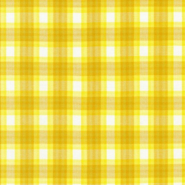 Kitchen Window Wovens - Yarn Dyed Cotton - Plaid - Citrus