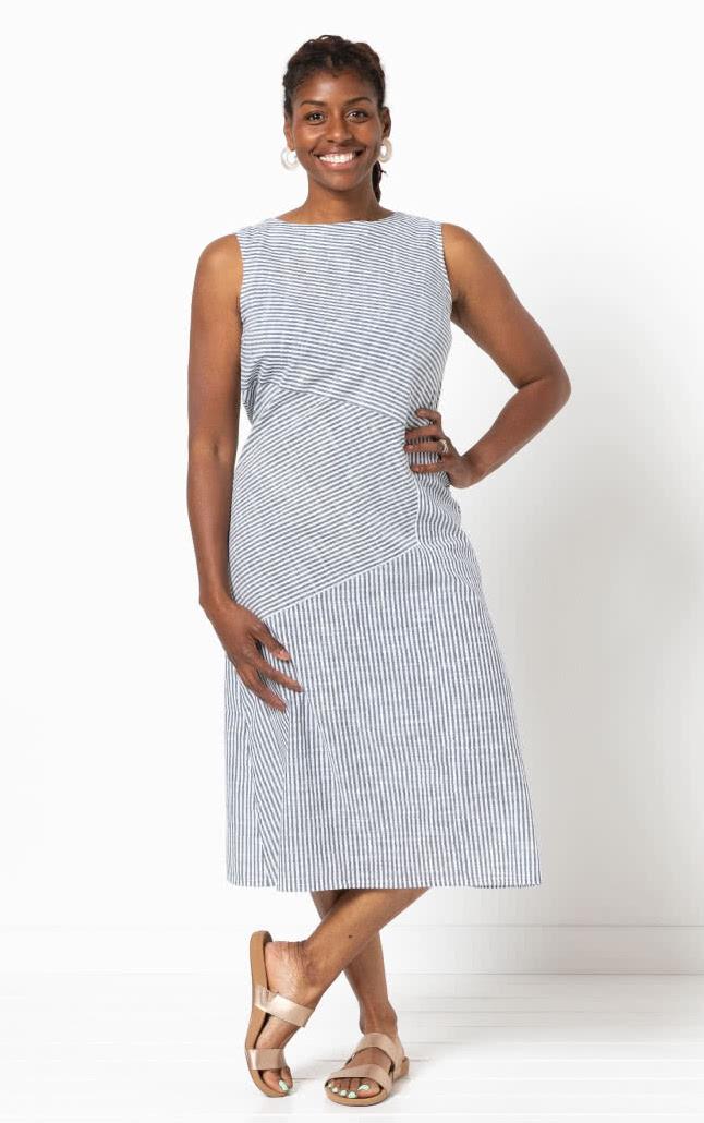 Style Arc Yvette Woven Dress