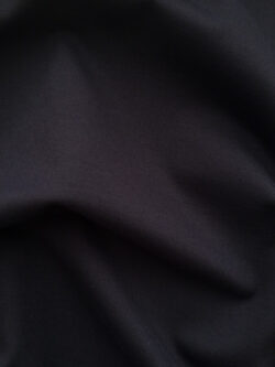 Designer Deadstock – Rayon/Nylon Blend Ponte Knit – Black