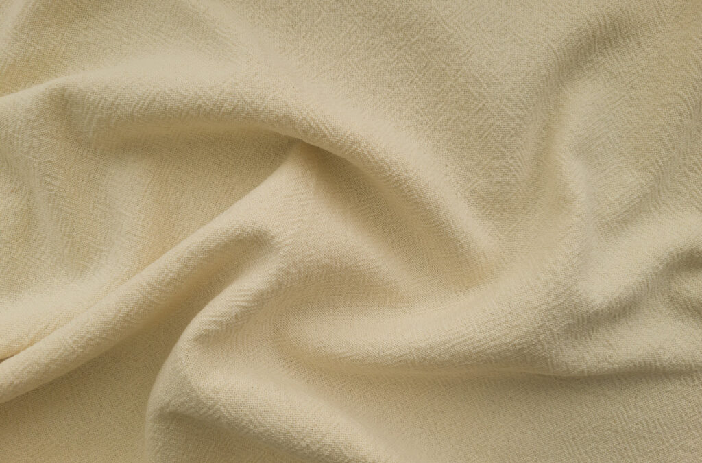 Designer Deadstock – Kolkata Cloth Textured Cotton – Cream