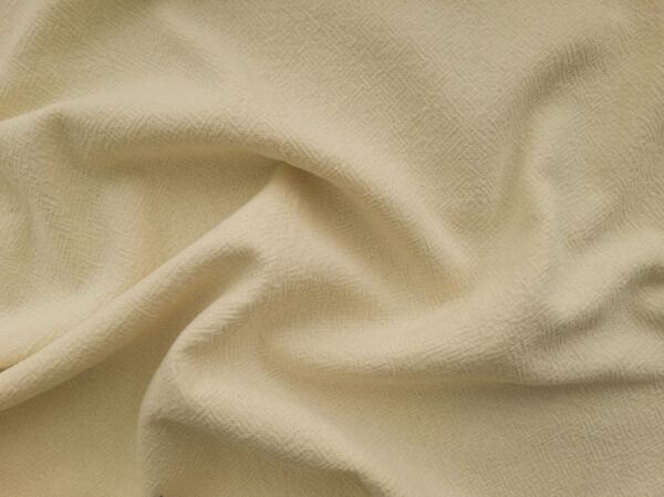 Designer Deadstock - Kolkata Cloth Textured Cotton – Cream
