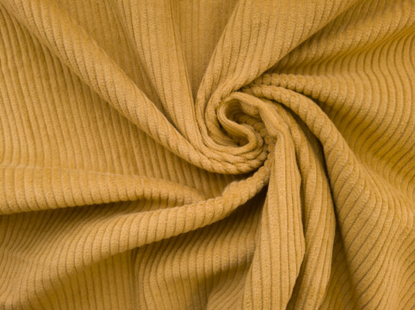 Lady McElroy - Dakota - 4.5 Wale Cotton Corduroy – Soft Gold