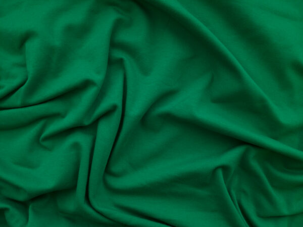 Lady McElroy - Cassington Organic Cotton/Spandex Jersey - Emerald