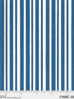 Quilting Cotton - Patchwork Americana - Stripe - Blue