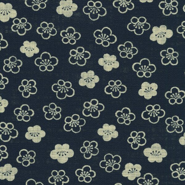 Nara Homespun – Cotton Dobby – Sakura - Navy