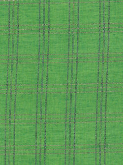 Premium Yarn Dyed Cotton - Open Plaid - Green