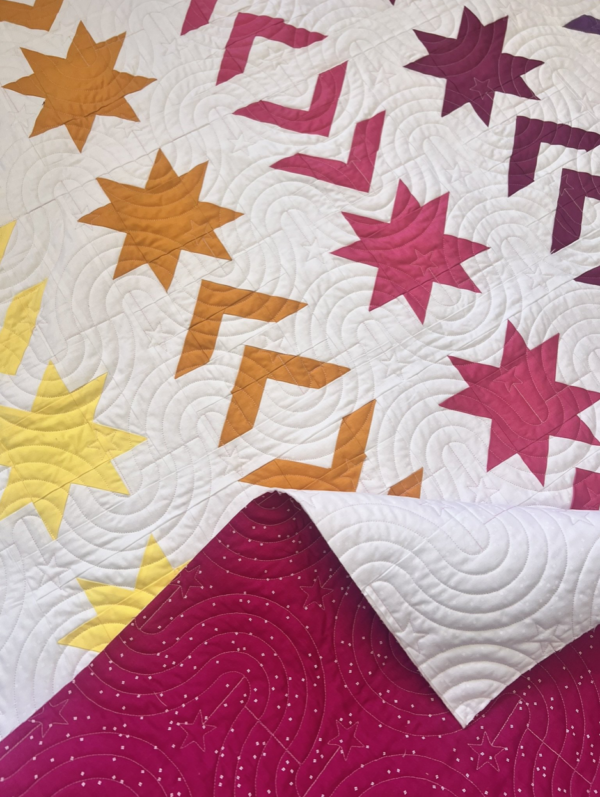 Sarah Jean Makes Sunset Star Quilt