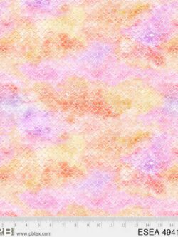 Quilting Cotton - Enchanted Seas - Mermaid Scales - Pink