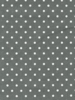 Cotton Flannel – Cozy Polka Dots – Grey