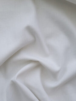 Melia Washed Woven Linen / Cotton - White