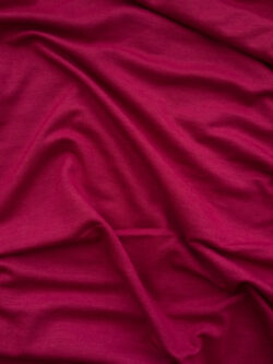 Designer Deadstock – Bamboo/Spandex Jersey – Cranberry