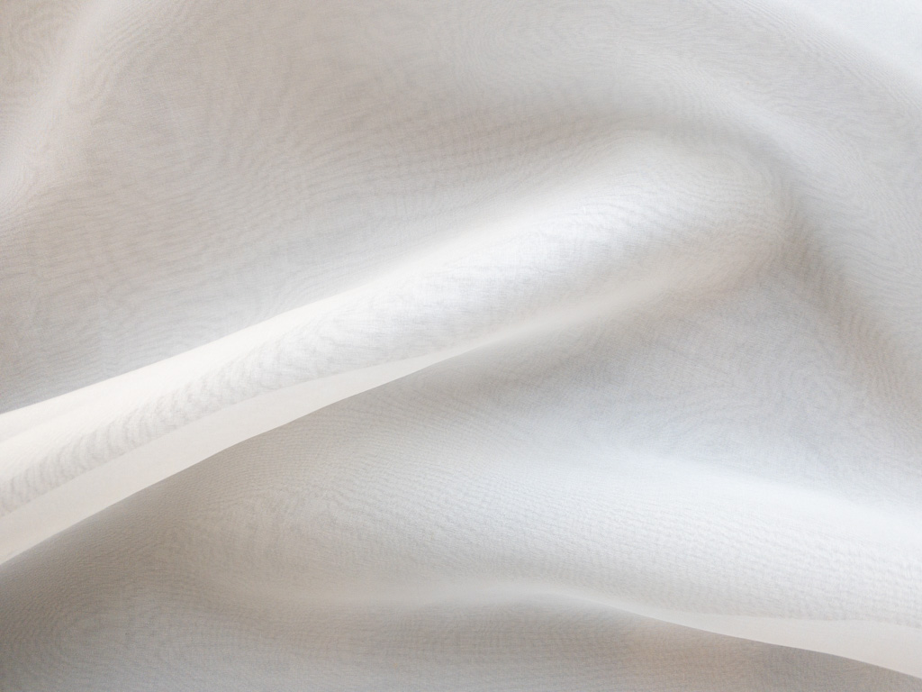 Ivory Silk Organza Satin Consumption