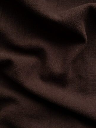 Dyed Plain Weave Ecovero Shirting - Oeko-Tex® - Japanese Import - Black Dyed Plain Weave Ecovero Shirting - Oeko-Tex® - Japanese Import - Black